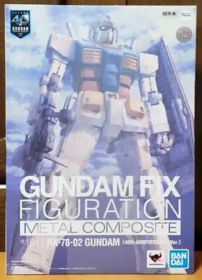 RX-78-02 Gundam 40th Anniversary Ver. Bandai Metal Composite New Japan • $365