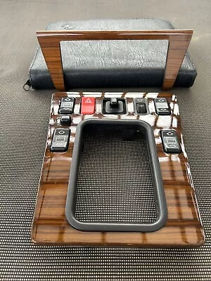 OEM Mercedes-Benz W201/190E Center Console - Wood Trim With Switches • $180