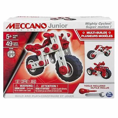 £12.99 • Buy Meccano Junior Mighty Cycles Set