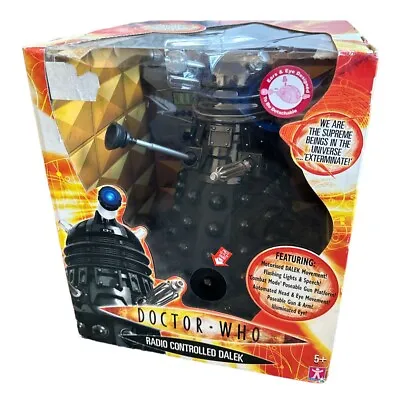 Doctor Who - Character - 12  Radio Controlled Black - Supreme Dalek - 2004 • £89.99
