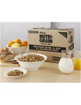 Kelloggs Nutri Grain Kater-6-pak 6 Kg Carton • $191.95