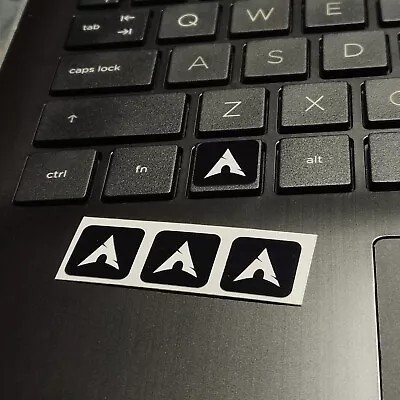 Arch Linux Keycap Keyboard Overlay Stickers X3 • £3.99