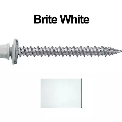 METAL ROOFING SCREWS: 2  (250) Bulk Colored Sheet Metal Roof Screw Siding Screws • $34.95