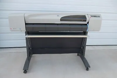 HP DesignJet 500ps Plotter 42  Wide Roll Color Printer Inkjet USB Serial C7770C • $750