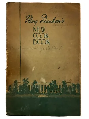 Jewel Tea Vintage Mary Dunbar's New Cook Book 1933 • $6.99