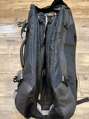 Osprey Porter 65L Travel Backpack Black Large Hiking Multipurpose Bag • $129.99