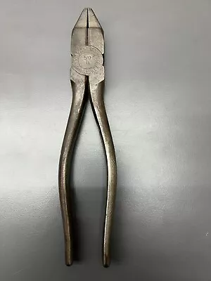 Vintage Crescent Tool Co. Jamestown Ny 50-8 8  Linesman Pliers Cutters - Vgc Usa • $25