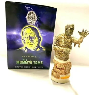 The Mummy's Tomb Limited Edition Bust Statue X Plus Lon Chaney Jr. • $39