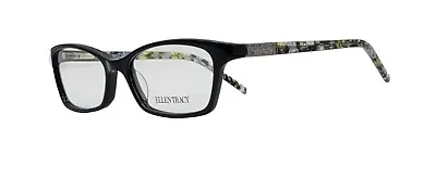 ELLEN TRACY - MANCHESTER 49/16/125 BLACK - NEW Authentic WOMEN EYEGLASSES • $29.95