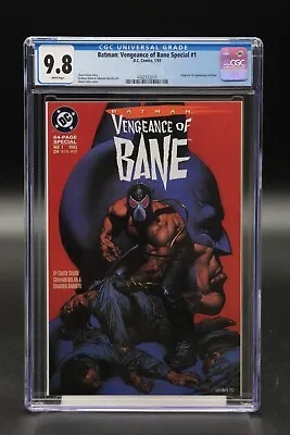 Batman Vengeance Of Bane (1993) #1 CGC 9.8 Blue Label White Pages 1st App Bane • $350