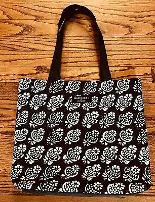 Marimekko Finland Collaboration For Clinique Black And White Patterned Tote Bag • $11.99