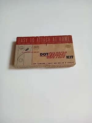 Vintage Dritz Sewing Dot Snappers Kit - Original Box • $4