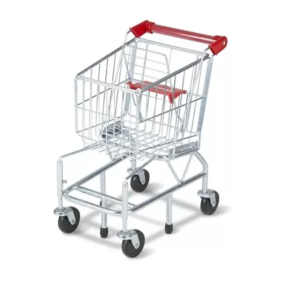 Melissa & Doug Toy Shopping Cart With Sturdy Metal Frame • $65.27