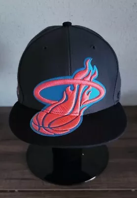 Neon Miami Heat Hardwood Classics 47 Brand Hat Snapback Embroidered • $12.99