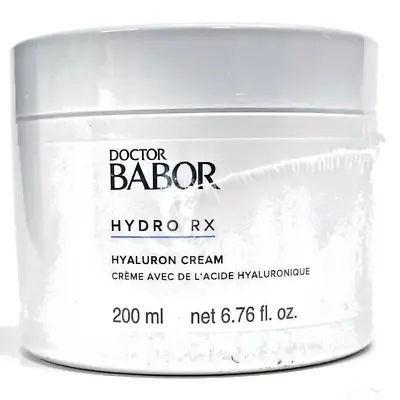 BABOR HYDRO RX Hyaluron Cream For Face (200ml) Salon Pro Size MSRP $420 *SEALED! • $149.97