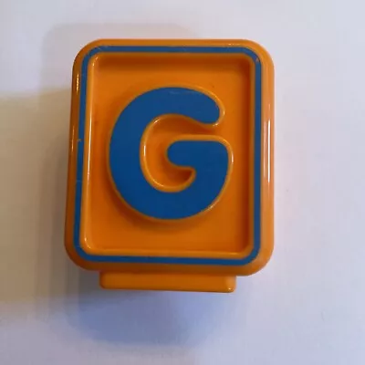 Vtech Alphabet Blocks Sit To Stand Train Replacement Block G / Gift • $2.99