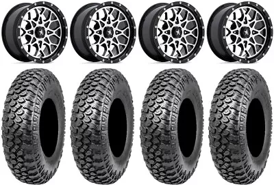 MSA Portal 15  Wheels Machined 32  RAZR XT Tires Honda Pioneer 1000 / Talon • $1652.72