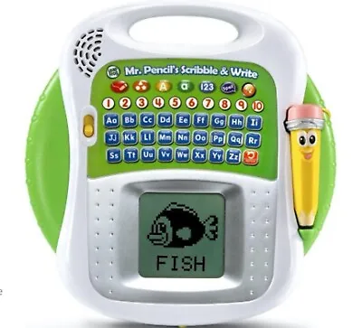 Leap Frog Mr Pencil’s Scribble & Write Interactive Learning Game / Machine • £18.99