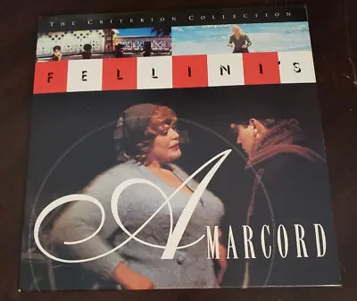 CRITERION COLLECTION LD #270 -  Amarcord  (1974) Federico Fellini FLFL Estate B4 • $8