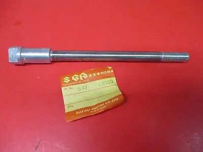 Nos New Oem Origianl Suzuki Tc125 Ts125 Ts185 Front Axle 54711-28000 • $22