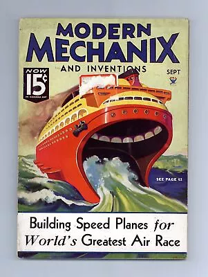 Modern Mechanix Hobbies And Inventions Vol. 12 #5 VG 1934 • $16