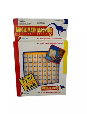 Vintage 1993 Magic Math Multiplication Machine Educational New! • $39.99