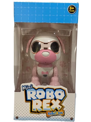 £15.95 • Buy Mini ROBO REX PINK ROBOT Dog, Electronic Sound Activated Animated Kids Toy