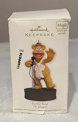 2012 Hallmark Keepsake Ornament Magic Fozzie Bear The Muppets Light And Sound • $18