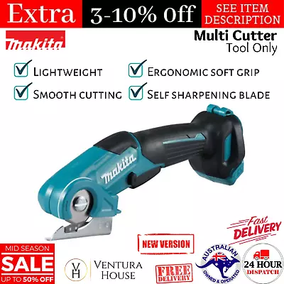 $185.27 • Buy New Makita 12V MAX Cordless Multi Cutter Rubber Cutting Lightweight Power Tool 