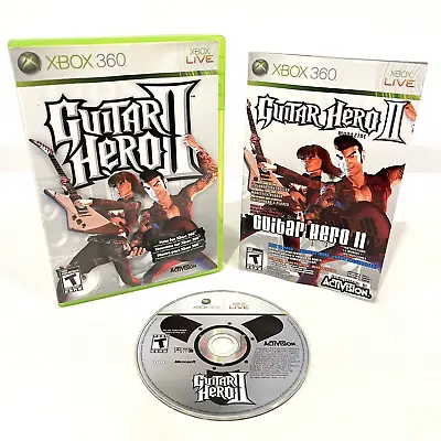 Guitar Hero Ii 2 Microsoft Xbox 360 Complete Set 2007 Activision Game Works • $11.03