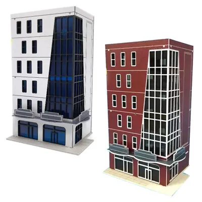 1/160 N Scale 13cm Buildings Model Scenery Modern Train Station Color House New • $17.66