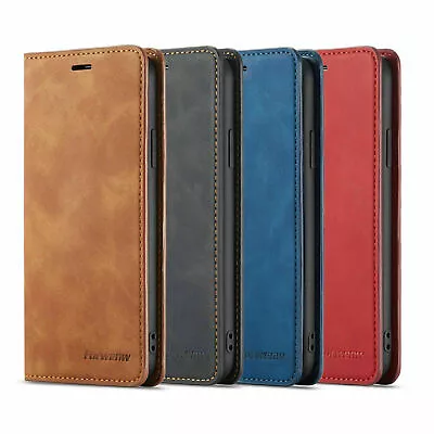 Leather Flip Stand Wallet Cover Case For XIAOMI Redmi Note 10s 10 Pro 10 4G 5G • £5.85