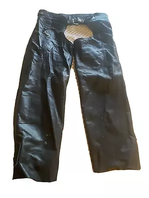 Casper's Naked Leather Motorcycle Riding Chaps.Custom Made USA. MUST SEE! • $45