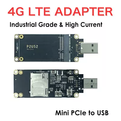 4G LTE IOT Mini PCIe To USB Adapter W/SIM Card Slot For WWAN/3G/4G/WiFi Module • $10.57