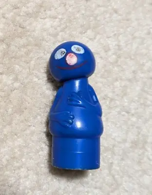 VINTAGE Fisher Price LITTLE PEOPLE GROVER From Sesame Street Clubhouse #937 #938 • $18