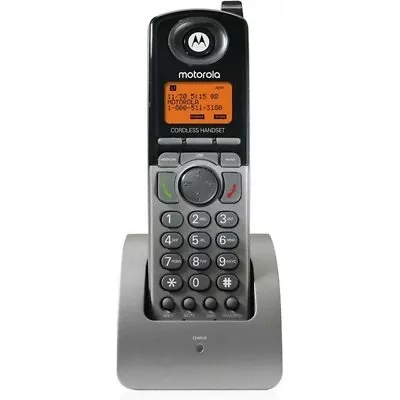 Motorola ML1200 4-Line Accessory Cordless Handset - Black • $11.89