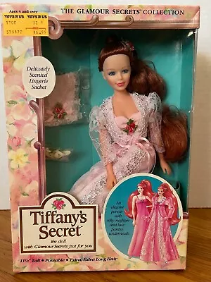 Vintage 80's Tiffany's Secret Doll The Glamour Secrets Collection By Creata NEW • $136.77