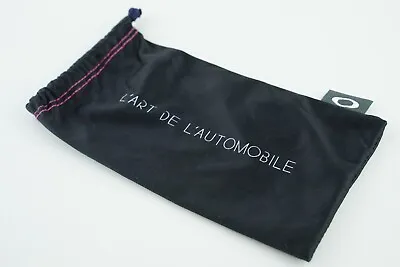 SUPER RARE! L'ART DE L'AUTOMOBILE Black/Pink OAKLEY CLEANING BAG/CASE Garage Kar • $34.99