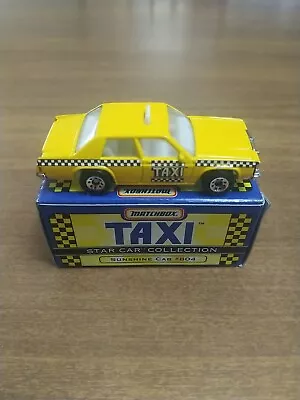 Matchbox Taxi Star Car Collection Sunshine Cab #804 • $9.99