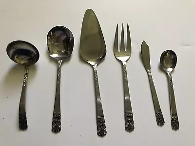 Lifetime Ankarra Vintage Stainless 6 Piece Serving Set Flatware Cutlery Japan • $15