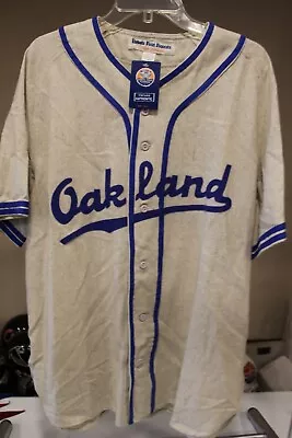 1950 Oakland Oaks PCL Ebbets Field Flannels Jersey Jurgella Collection XL • $120