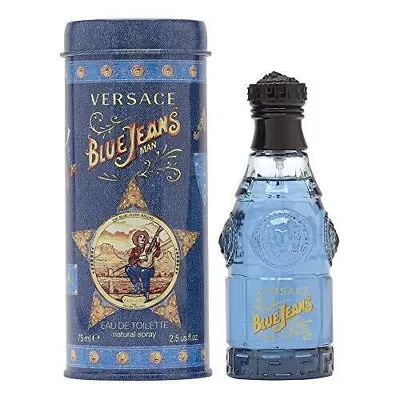 Versace Colognes Blue Jeans 2.5 Ounce Lot Of 2 Bottles • $34.99