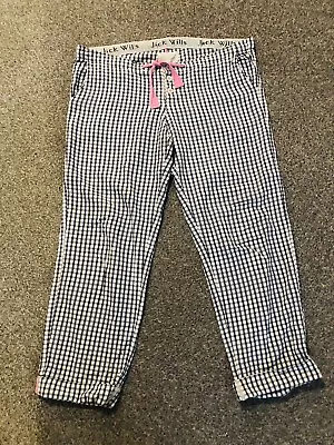 Jack Wills Trousers 3/4 Size 10 .. Pyjama Style Bottoms 💖💞 • £7.99