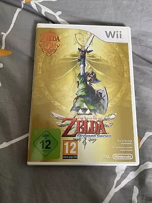 The Legend Of Zelda Skyward Sword Nintendo Wii Game 2011 • £0.99