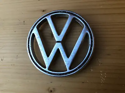 $20 • Buy Vintage Volkswagen VW Hood Emblem Ornament Metal All Pins Authentic Logo Badge