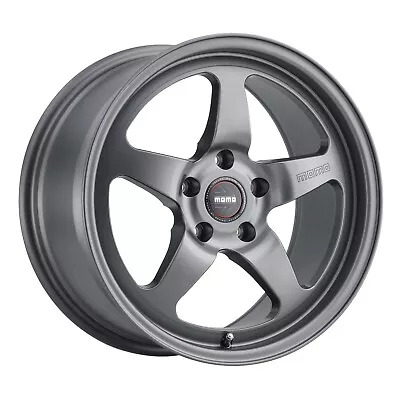 Pair Of (2) Momo Racing Etna 18x8 5x114.3 +40mm Satin Anthracite Wheels M112 • $330