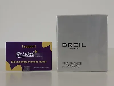 £49.99 • Buy BREIL Milano Fragrance For Woman Eau De Toilette 50ml New Sealed