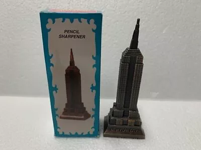 Empire State Building Bronze Die Cast Metal Collectible Pencil Sharpener New  • $7.95