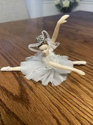 Ballerina Christmas Ornament In Leaping Position • $11