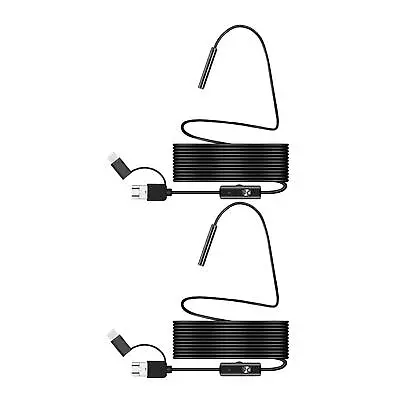 8mm Endoscope Inspection Camera USB Inspection Camera Adjustable For Windows • £14.60